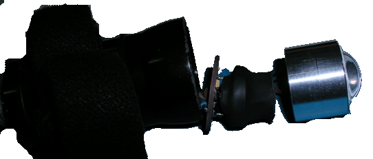 XM-L LED retro fitted inside Dive-Rite Light.